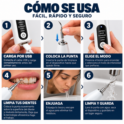 Removedor de Placas y Sarro Ultra-Sonico