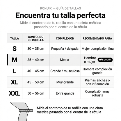 Rodillera de Compresión Ajustables