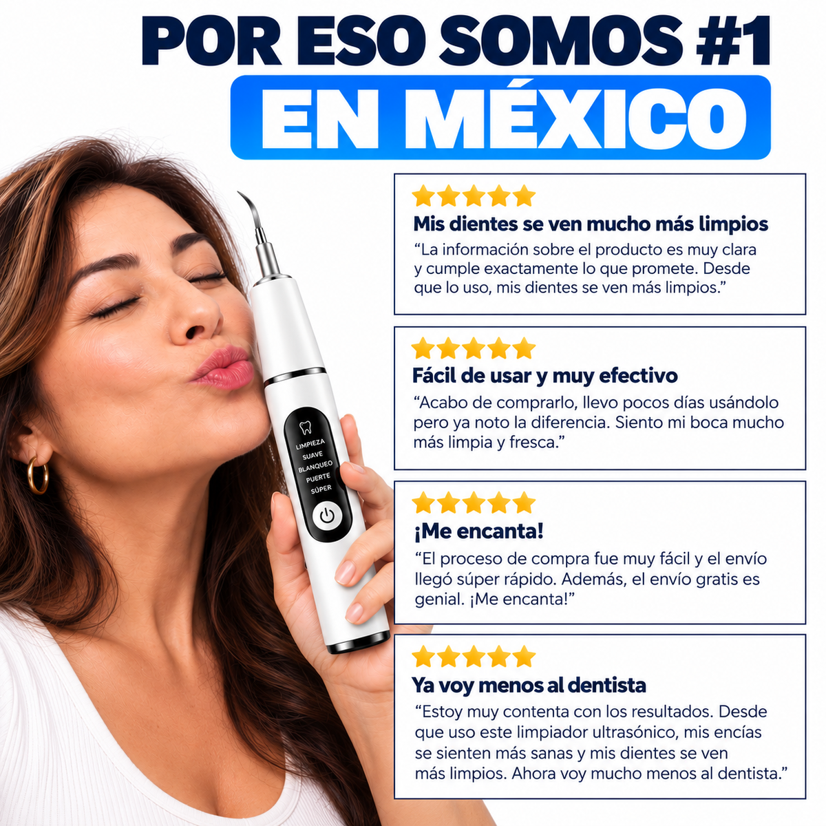 Removedor de Placas y Sarro Ultra-Sonico