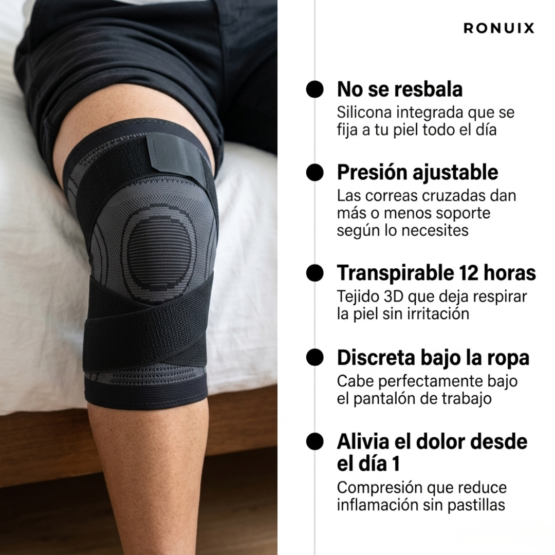 Rodillera de Compresión Ajustables