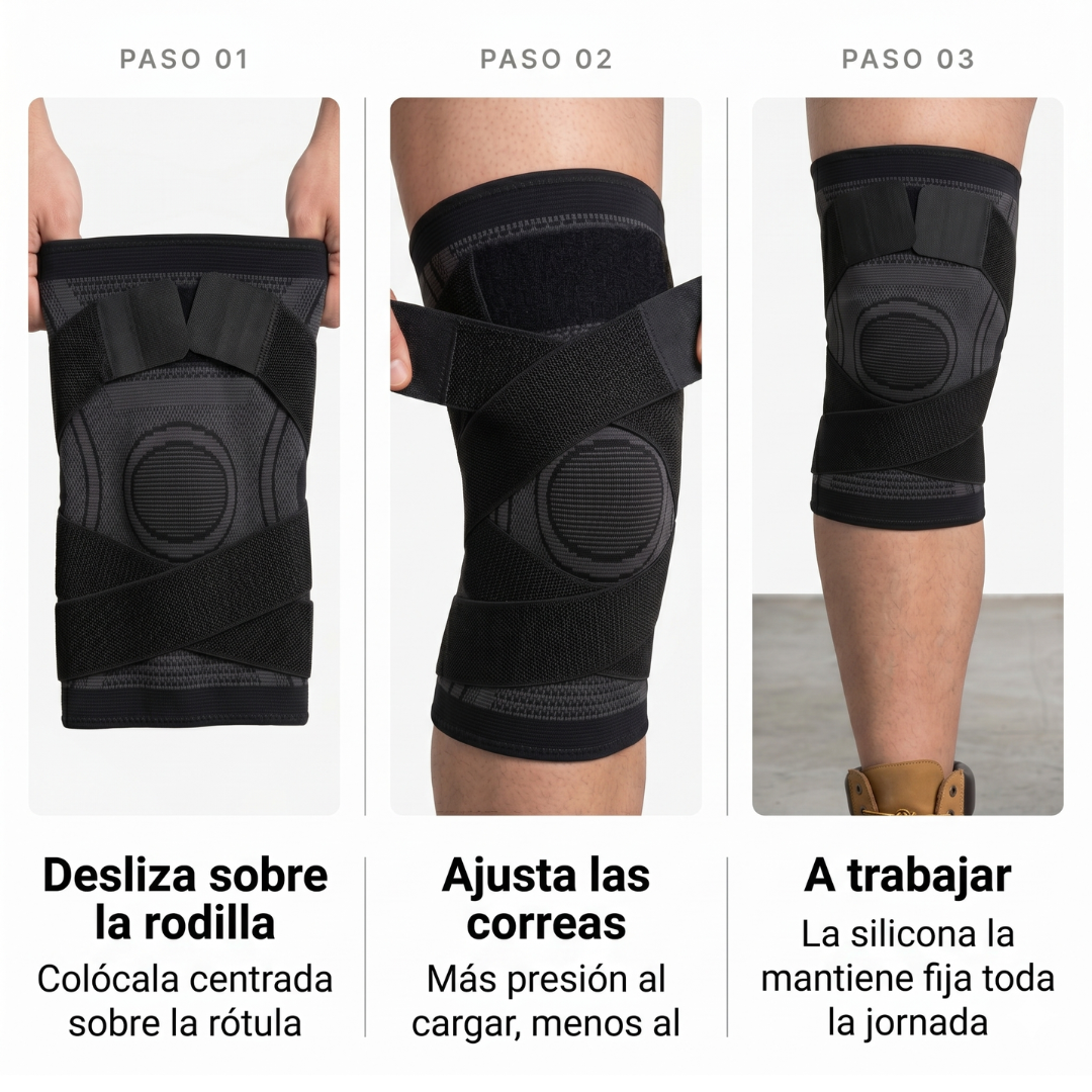 Rodillera de Compresión Ajustables